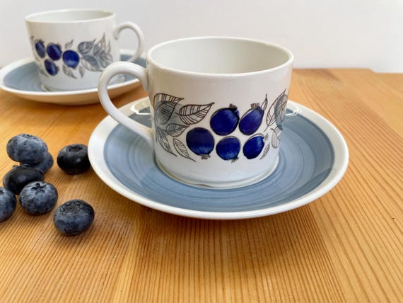 Rörstrand Gille DM Model Coffee Cup / Tea Cup, Made in Sweden 