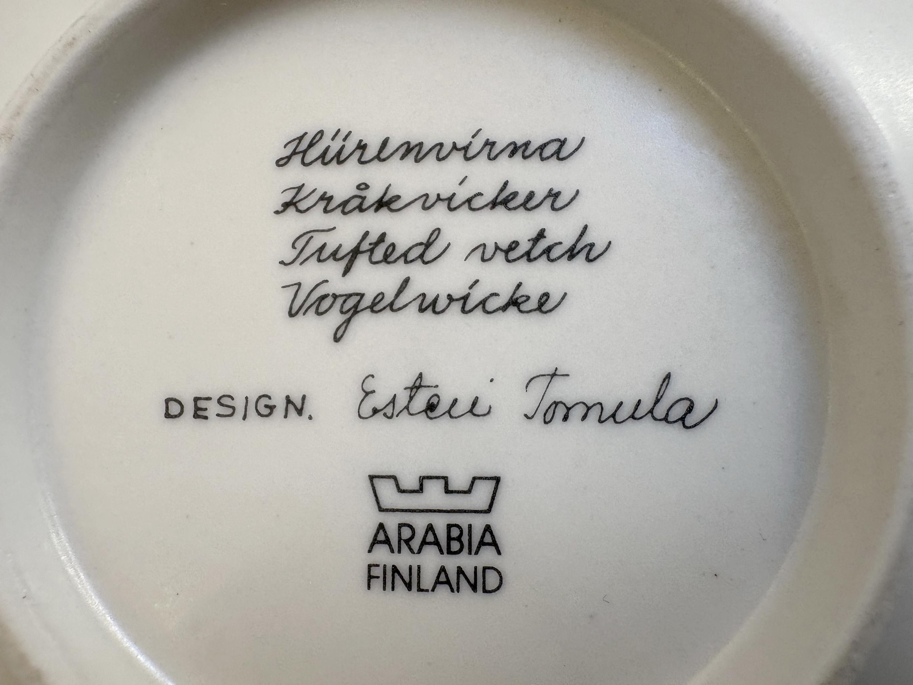 Arabia Botanica Small Plate / Wall Decoration, Designed by Esteri