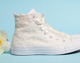 Converse new arrivals a dentelle