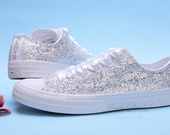 glitter sneakers for wedding