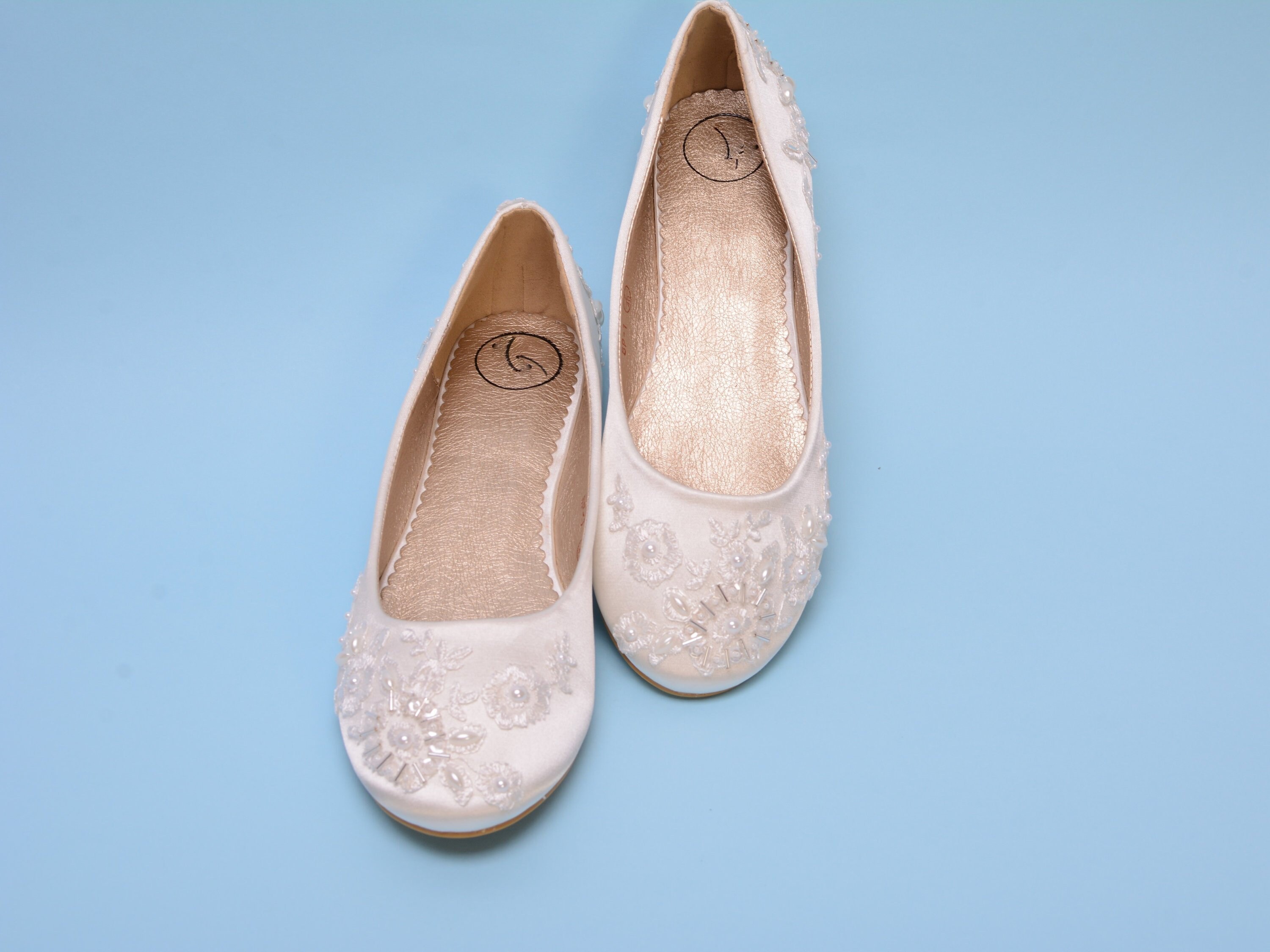 flat shoes for the bride