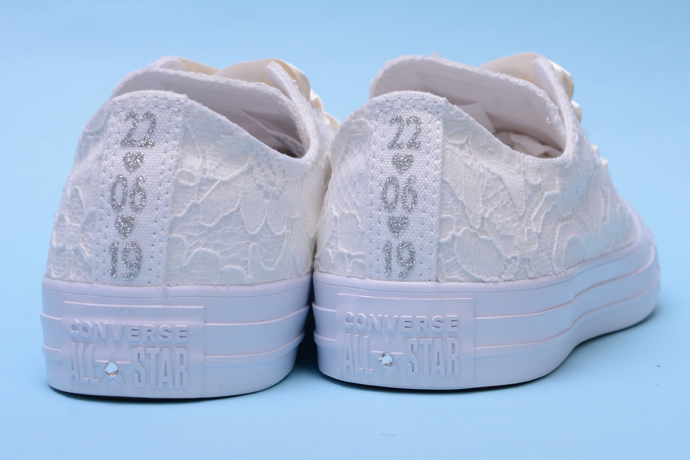 personalised wedding converse