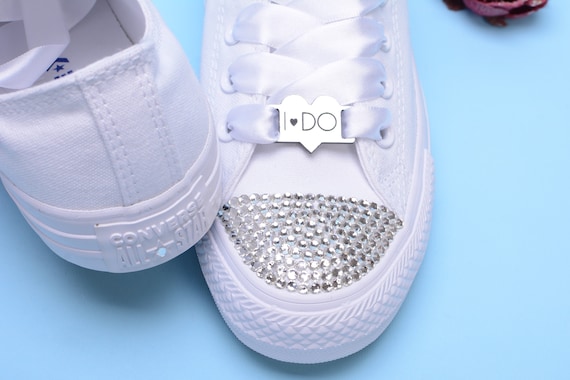 wedding converse pumps
