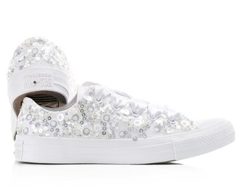 Converse altas plateadas hotsell