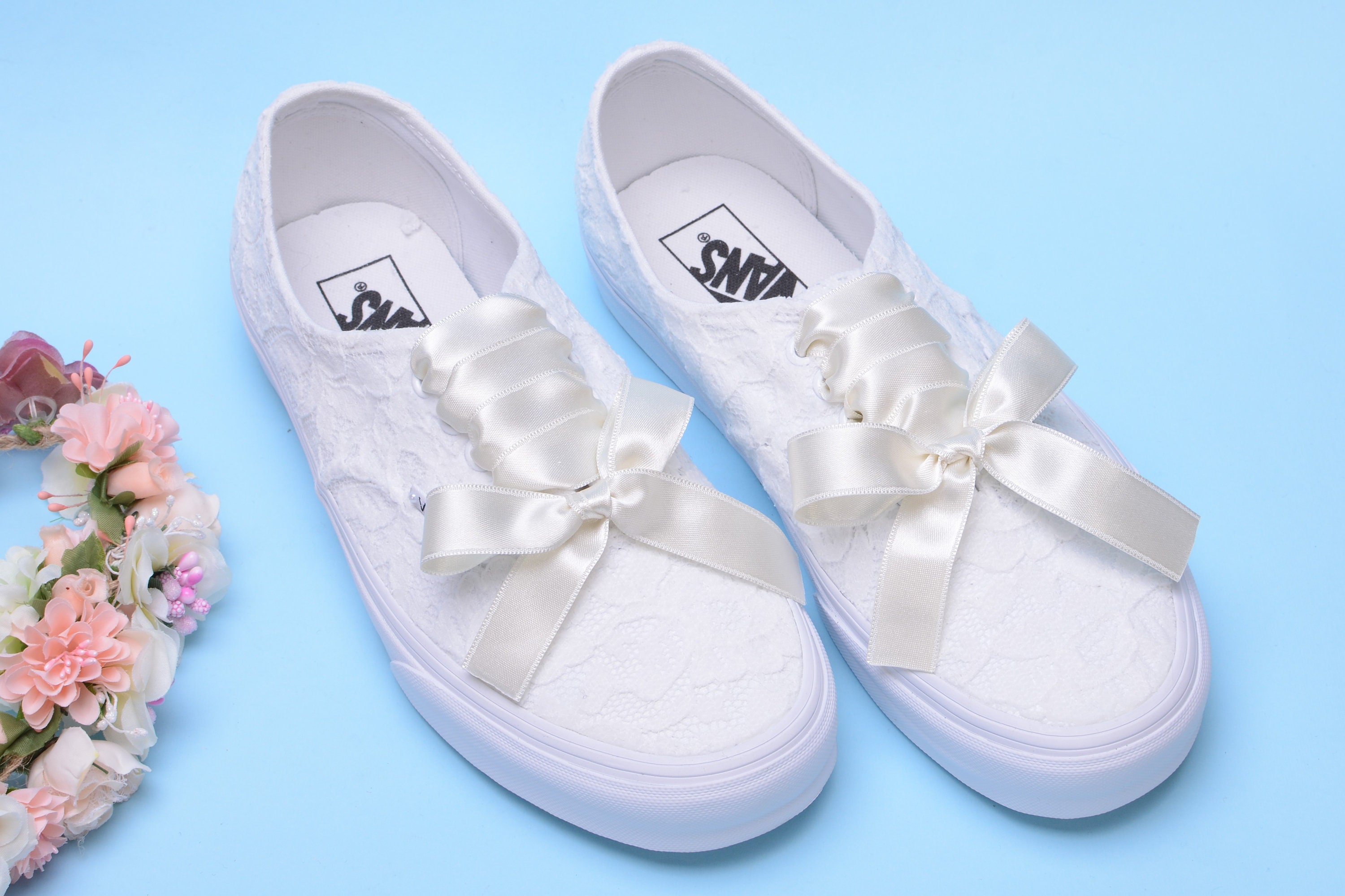 vans bridal sneakers