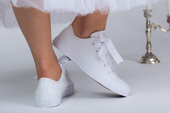 Converse hotsell glitter trainers
