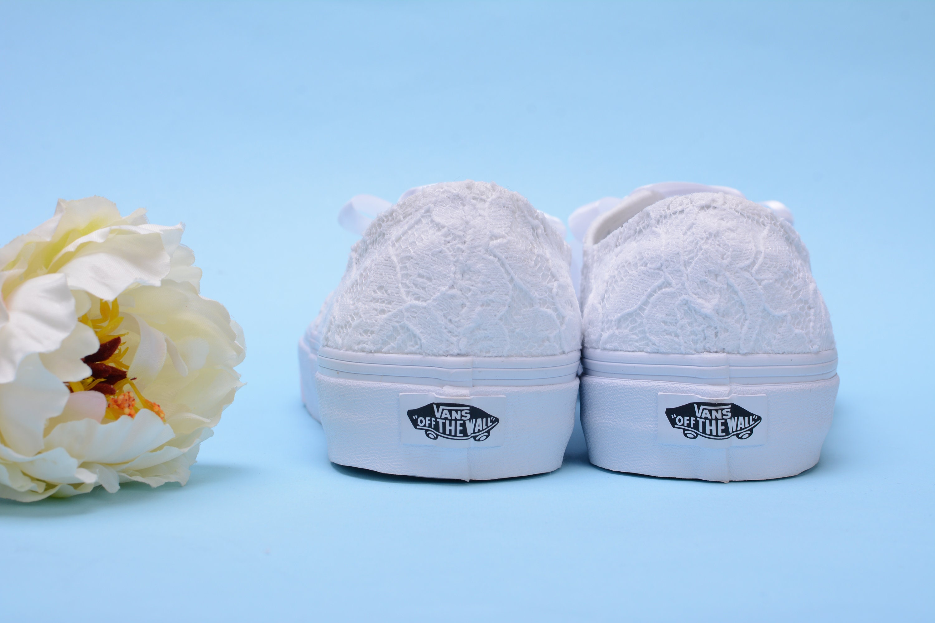 bride and groom vans shoes