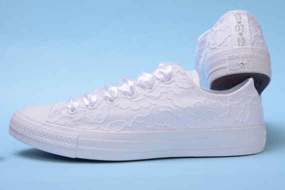 white wedding converse