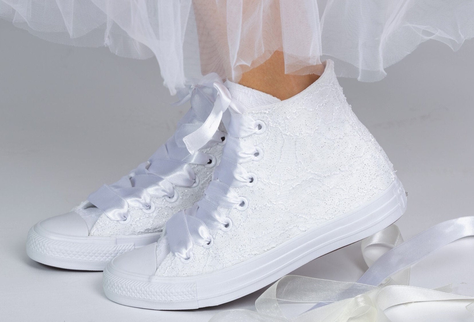 Converse high white hot sale