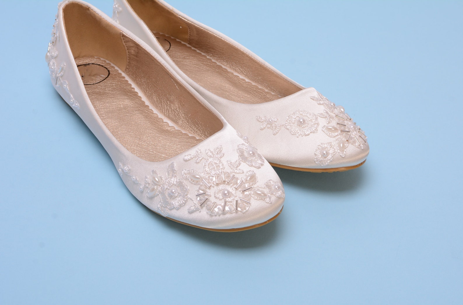 Ivory Flat Shoes Ivory Wedding Flats for Bride Bridal Flats Etsy UK
