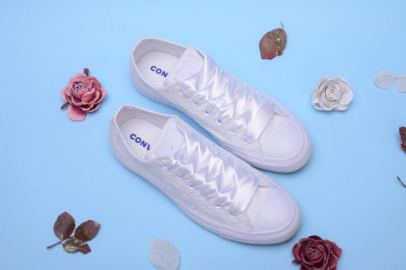 custom bride converse
