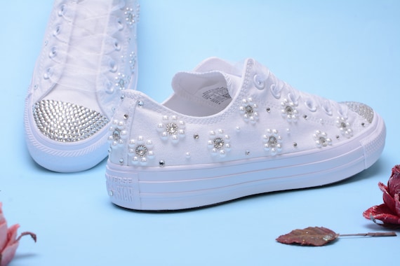 pearl converse sneakers