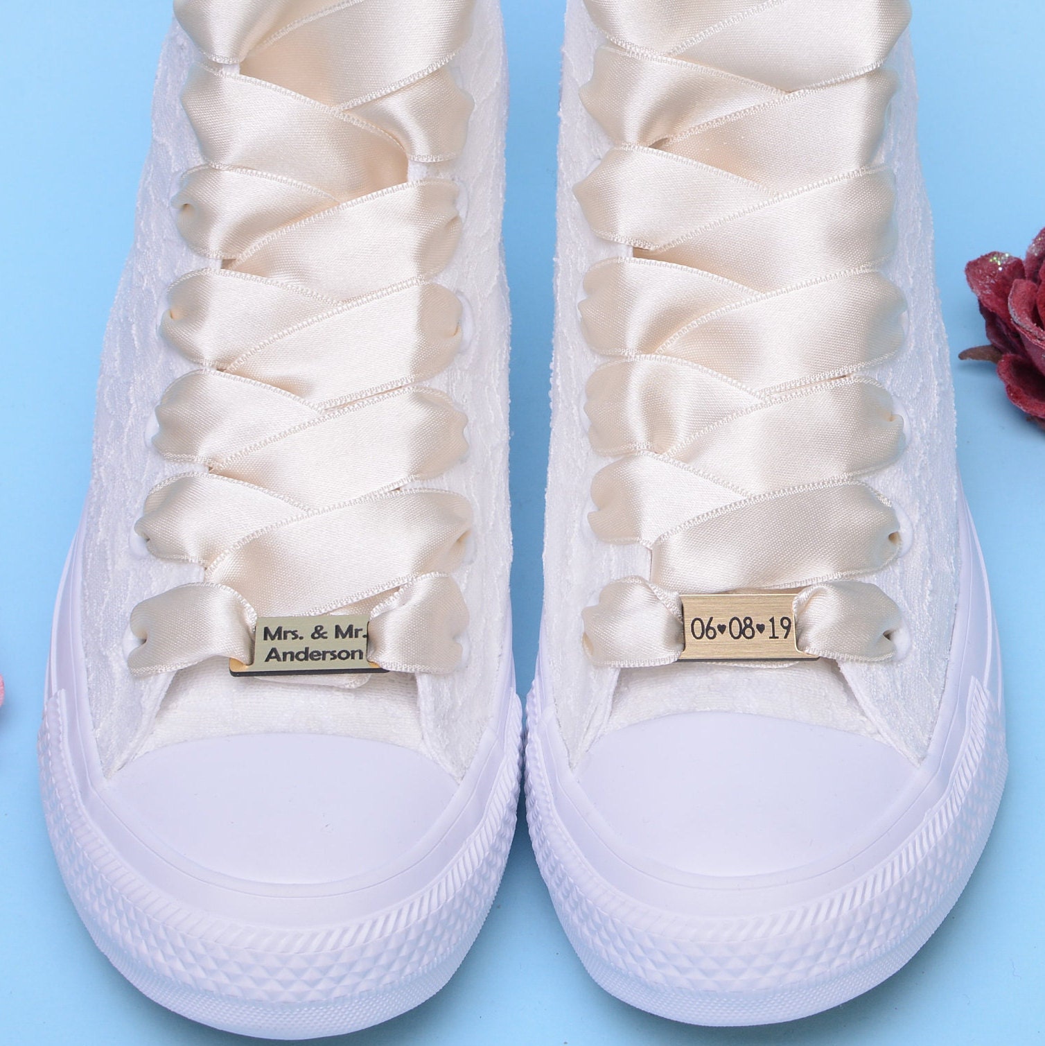 Personalized Shoelace Charms, Custom Shoe Tags, Personalise Shoelace Tags