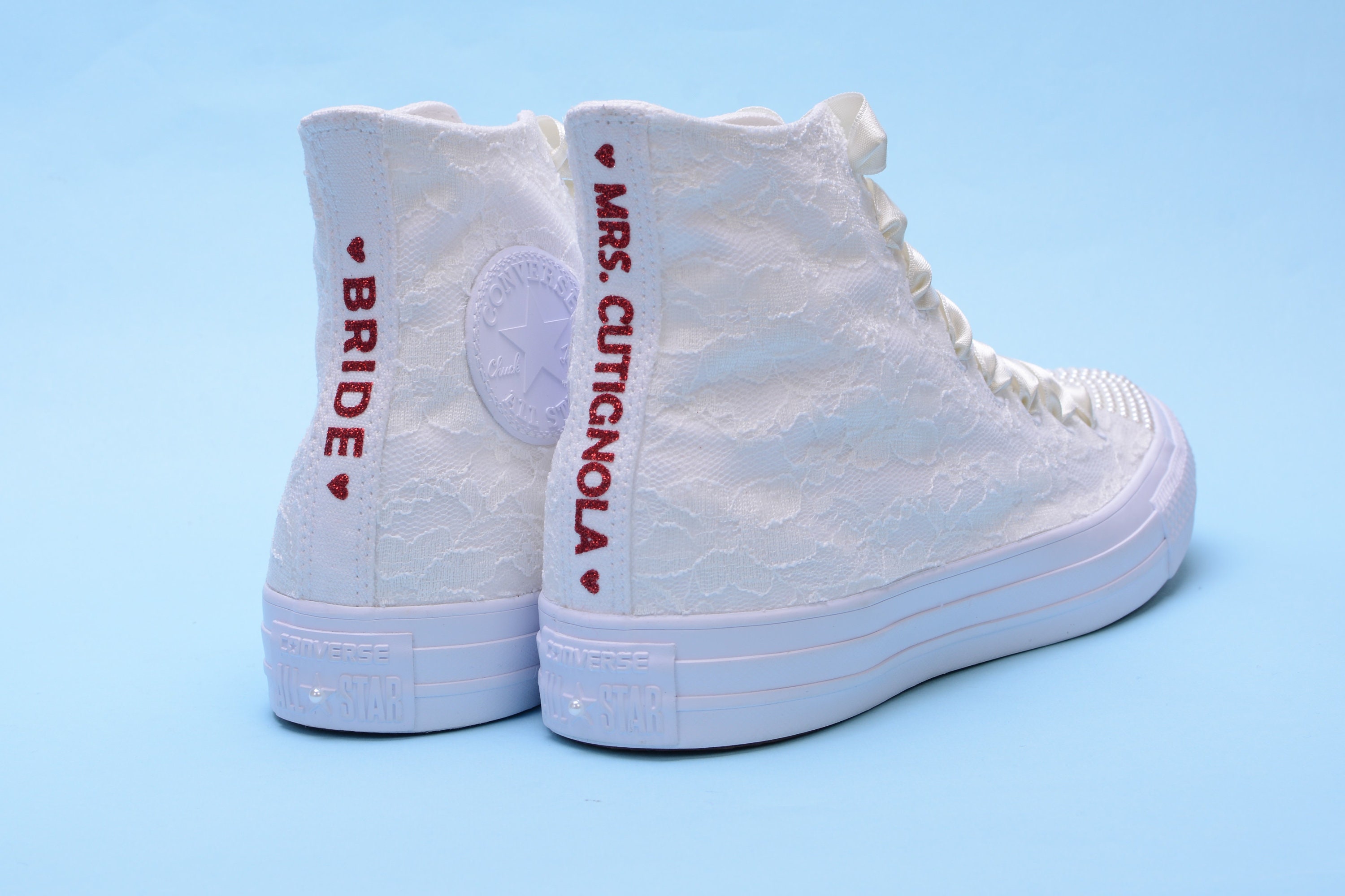 converse high top wedding shoes