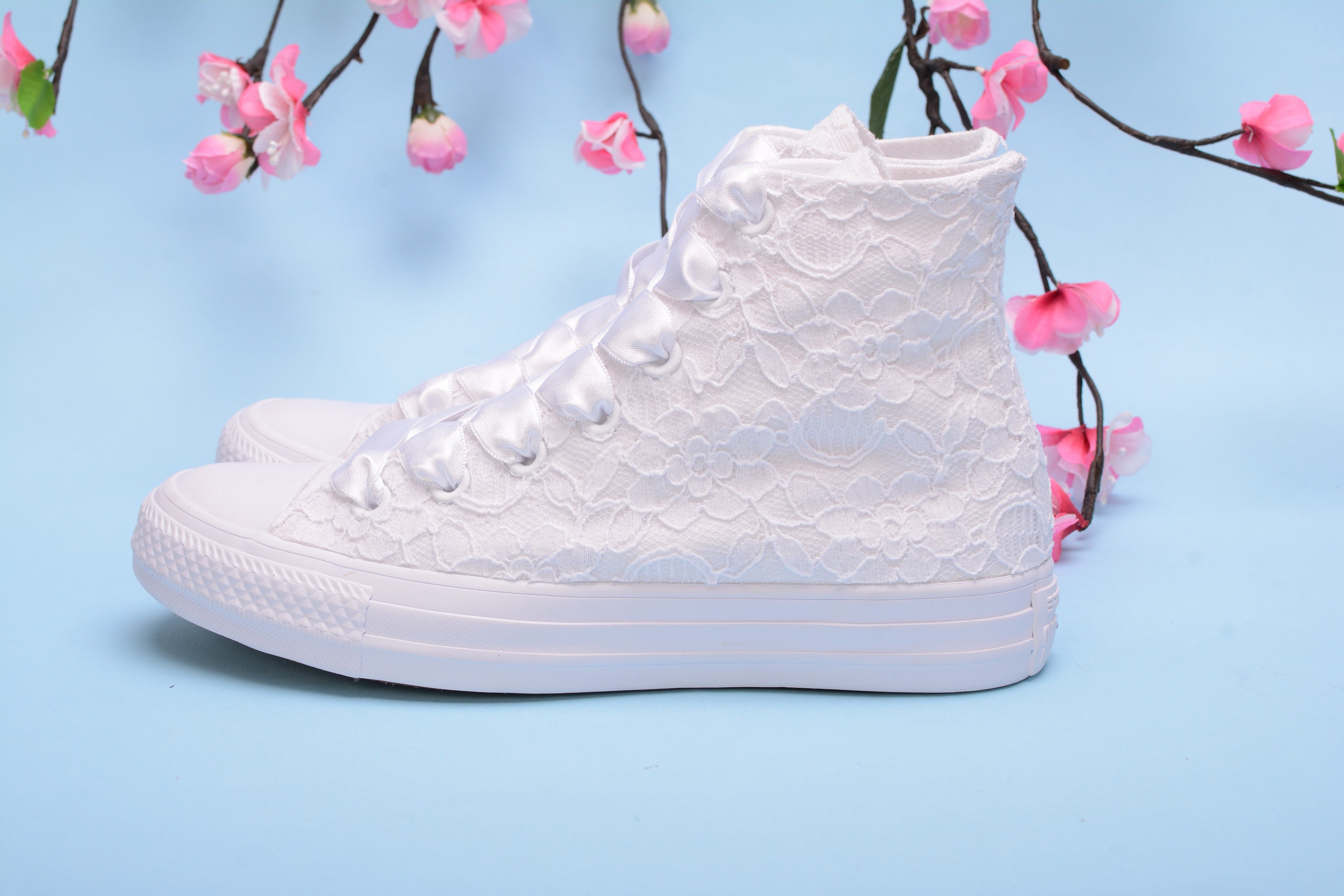converse high top wedding shoes