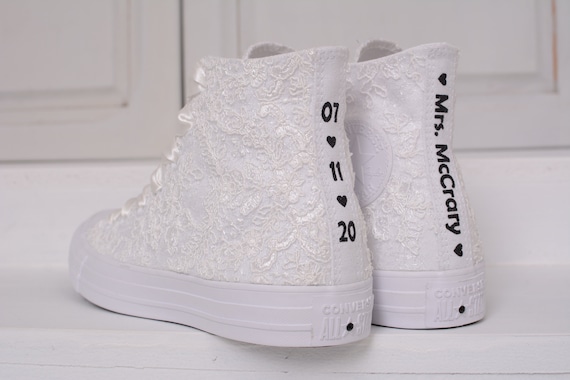 wedding converse high tops