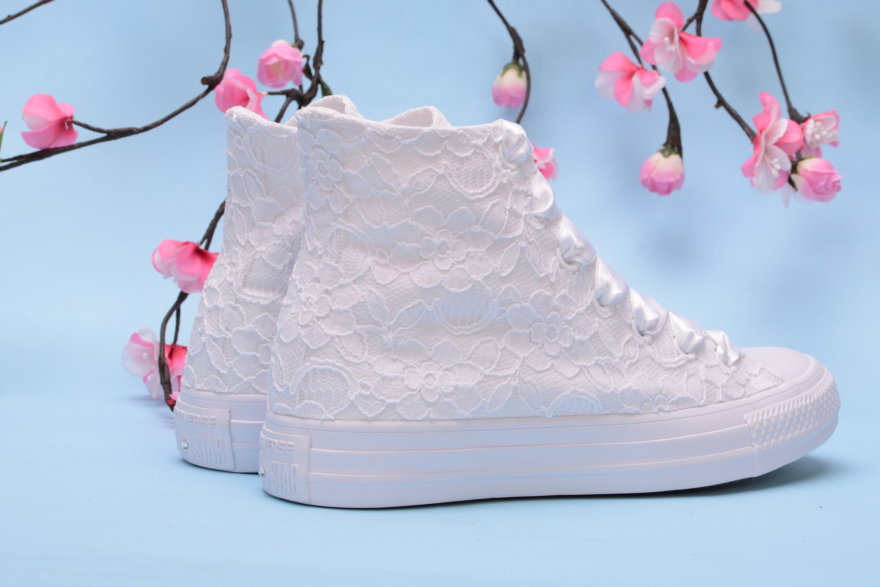 converse high top wedding shoes