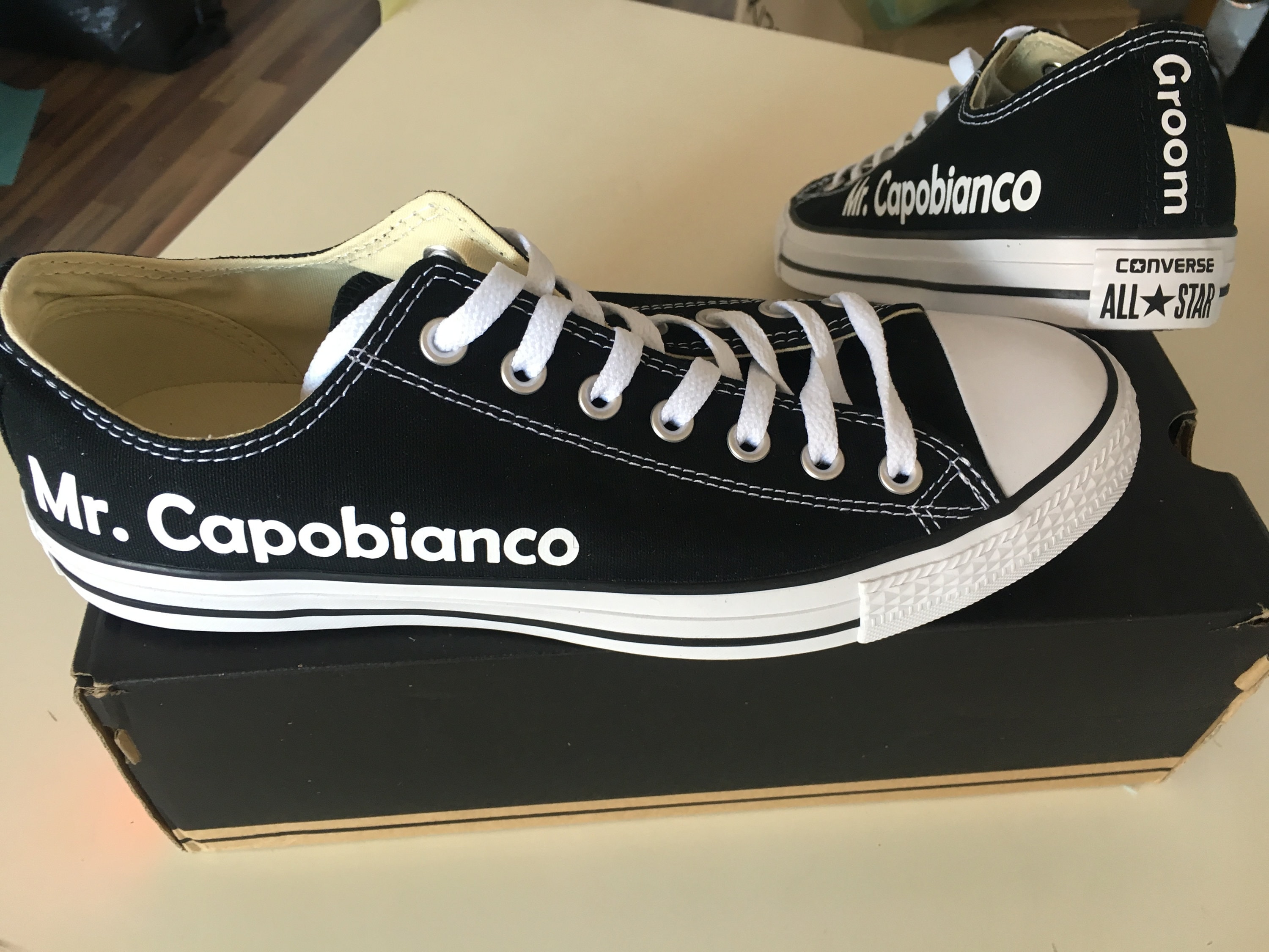 groom converse