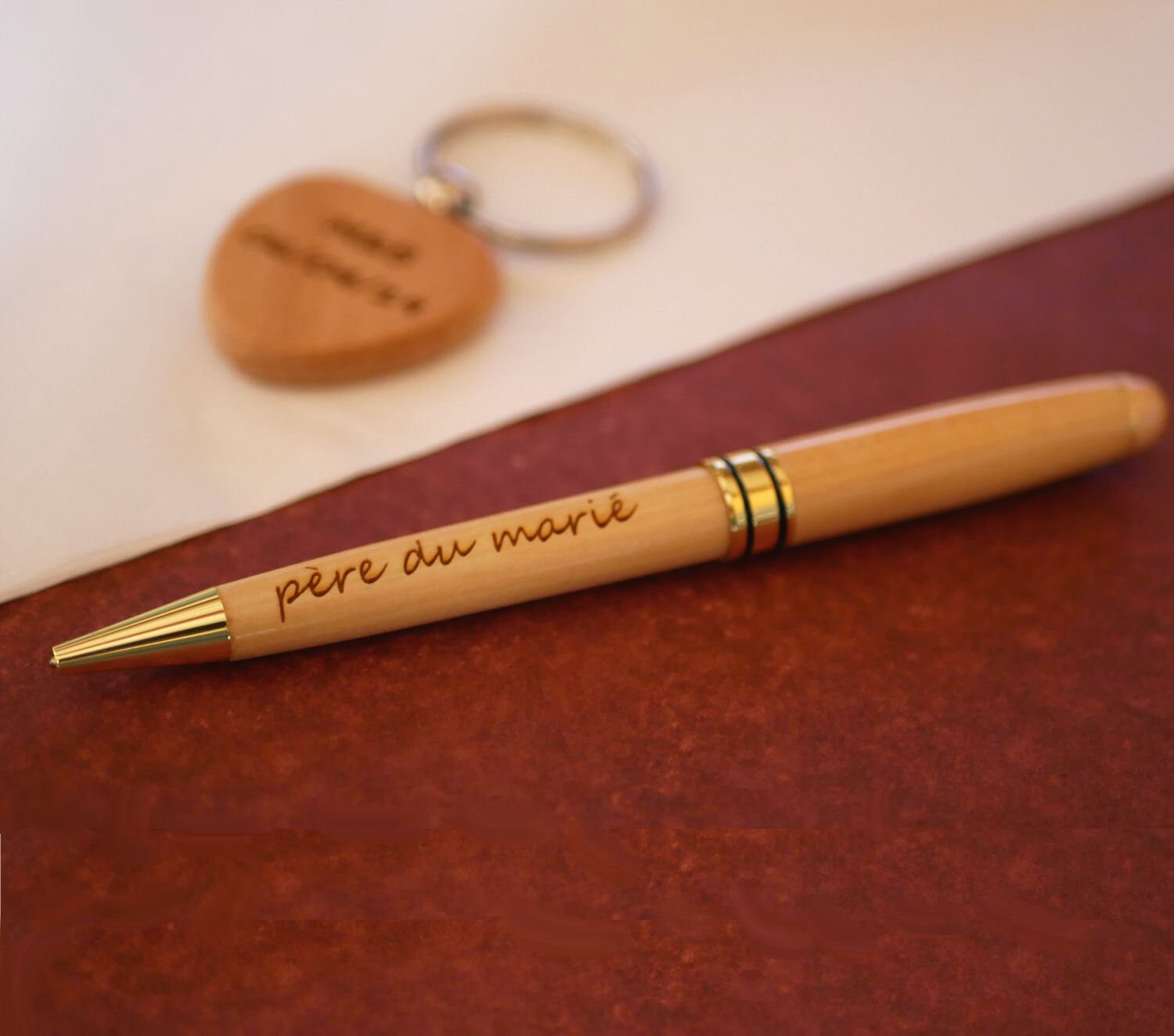 Holzgravierte Stift zu personalisieren personalisiertes | Etsy