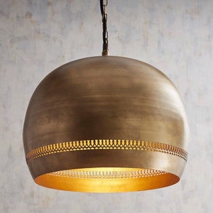 Antiqued oxidized Brass ceiling lamp, moroccan ceiling lamp, moroccan lamp, Arabic lamp ,2 day DHL shipping