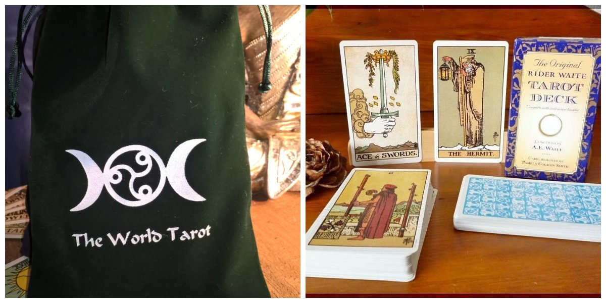Tarot Deck and Bag the Original Tarot Deck. 78 Cards Pouch