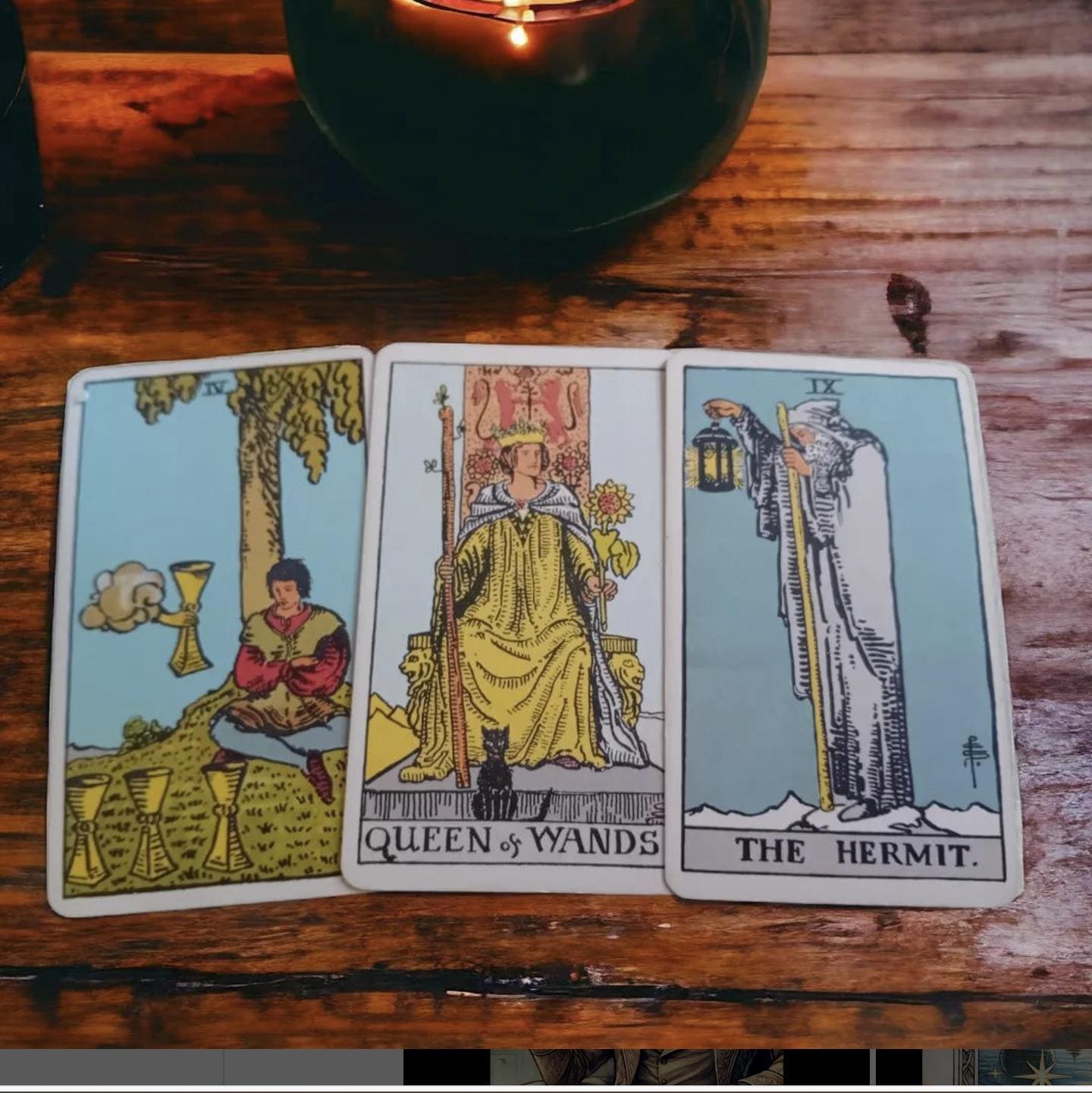 Tarot Card Deck Gift Set – 78 Cards, Book, Bag, and Handcrafted Box – Perfect Christmas Gift for Her