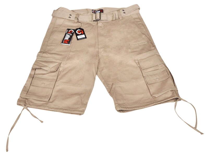 cargo shorts with zipper pockets
