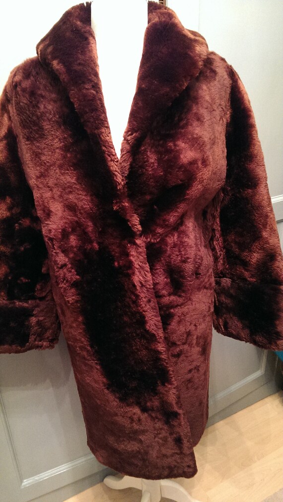 beaver lamb fur coat