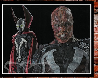 Spawn 1997 Movie Artwork Canvas or Print