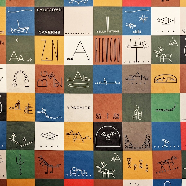 National Parks Sherpa Fleece Blanket