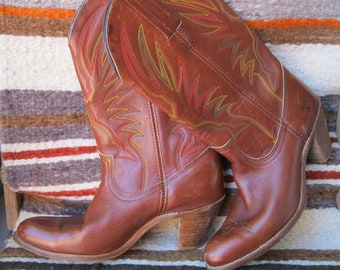 second hand ladies cowboy boots