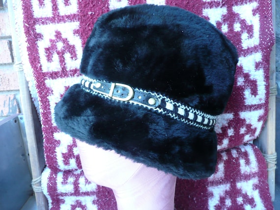 Vintage Winter Hat, Ambassador Hat, Russian style… - image 1