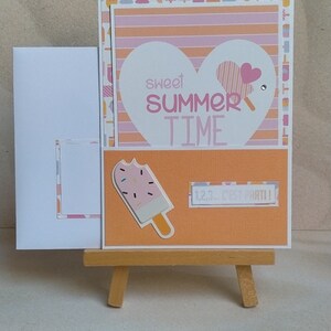 CARTE ESTIVALE - Sweet Summer Time