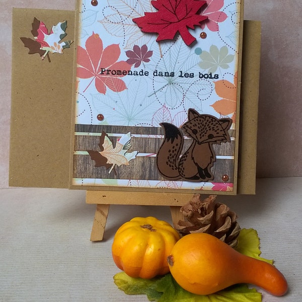 Carte Automne - Sans Texte