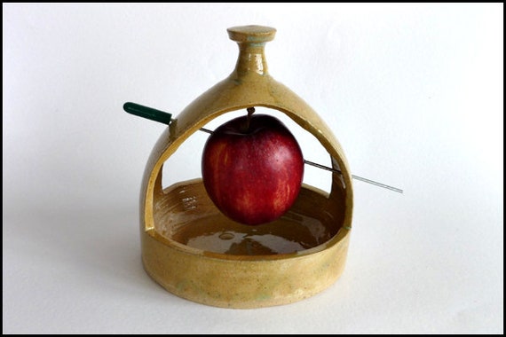 Bird Feeder Ceramic Bird Feeder Pottery Bird Feeder Hanging Etsy