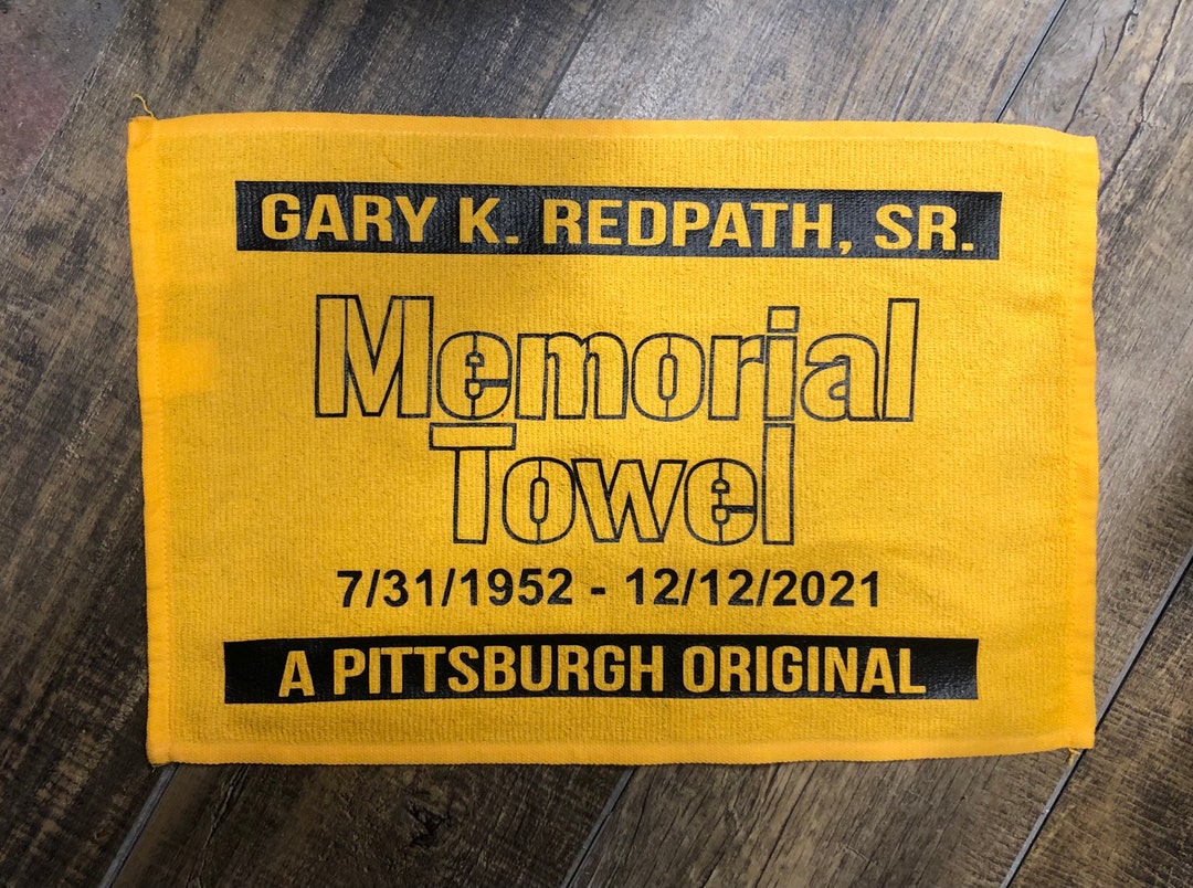 Memorial Towel. Personalized Rally Towels Etsy