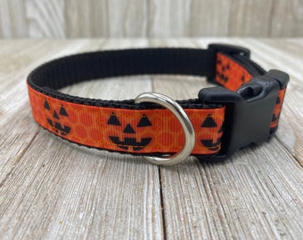Cozy Fall & Halloween Dog Collar – Lightweight, Durable, Stylish
