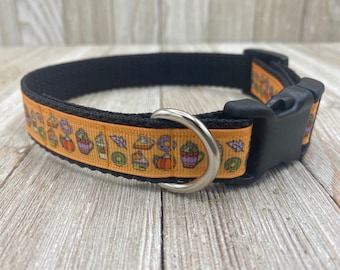 Cozy Fall & Halloween Dog Collar – Lightweight, Durable, Stylish