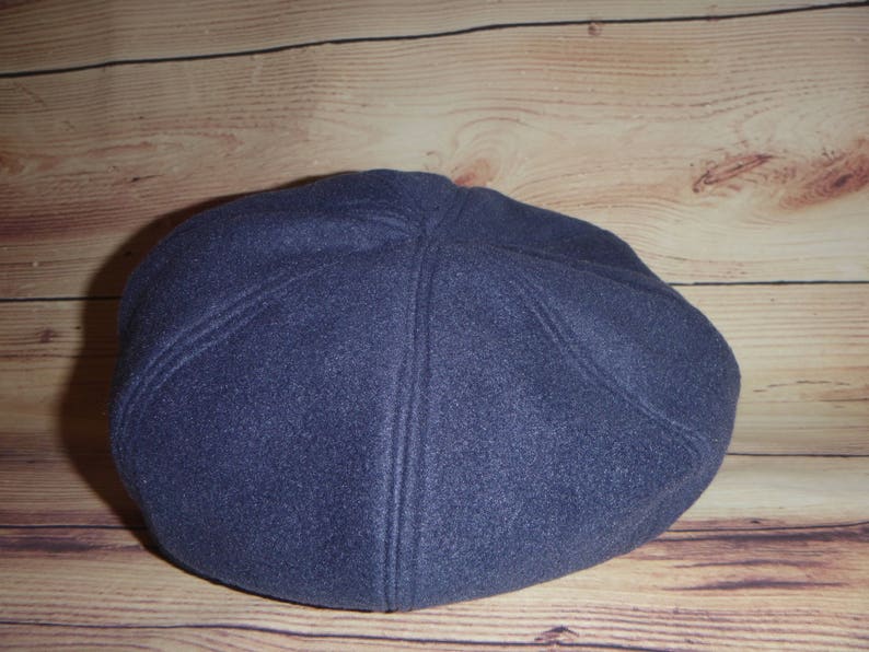 Snow Hat Blue Newsboy Blue Hat Newsboy Hat Apple Hat Fleece Hat Slouchy Newsboy Ski Hat Winter Hat Womans Hat Bakerboy Hat