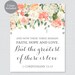 Printable Bible Verse Sign Rustic Burlap and Lace Wedding