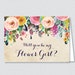 Printable Will You Be My Flower Girl Cards - Floral Will You Be My ...