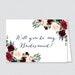 Printable Will You Be My Best Man Cards Rustic Burlap and Lace Will You ...