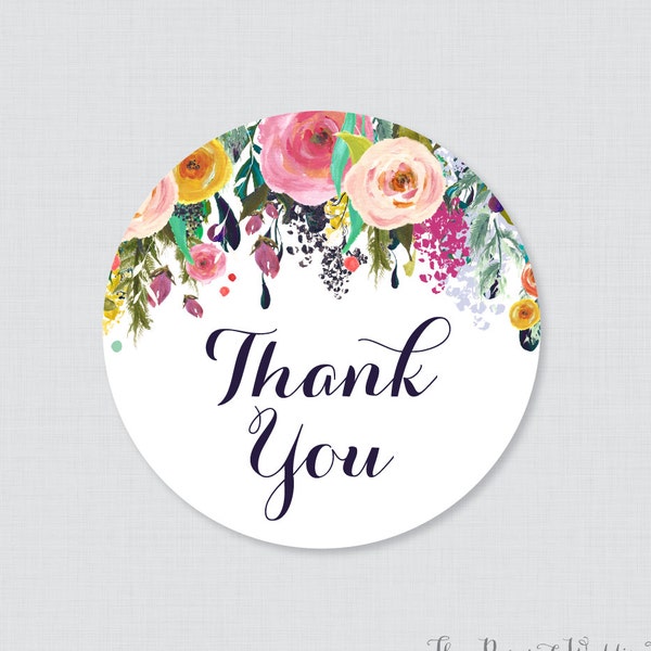 Stickers Wedding Thank You - Etsy