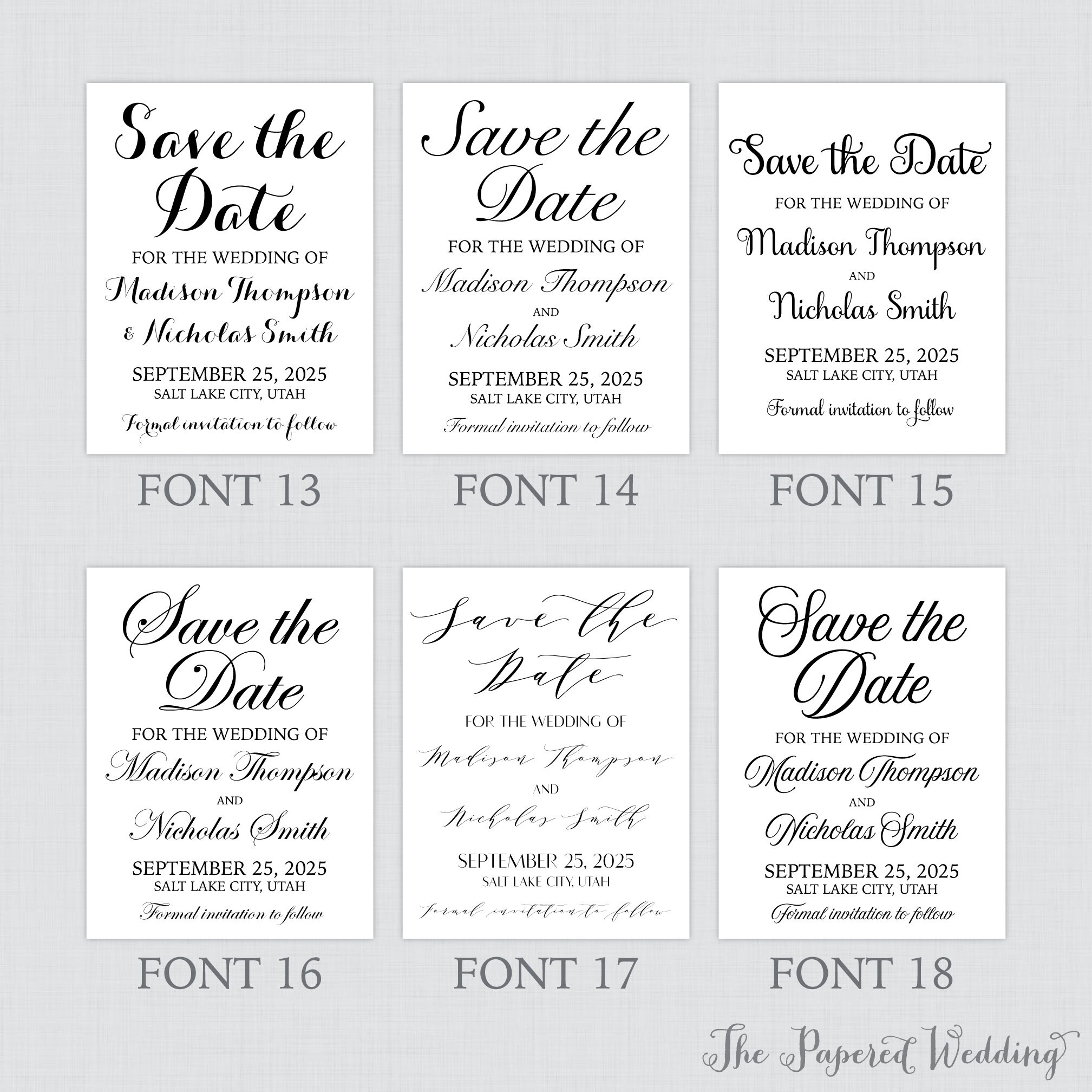 Printable OR Printed Save the Date Postcards With Custom - Etsy