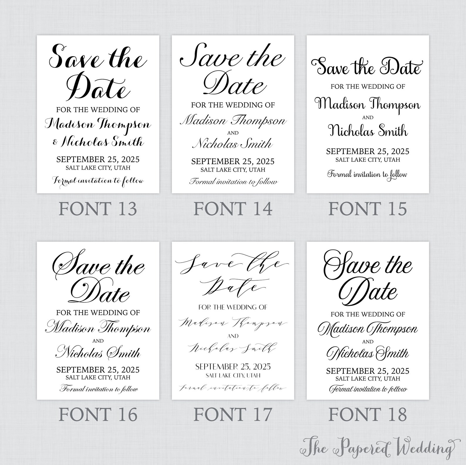 Printable OR Printed Save the Date Cards Wedding Save the - Etsy