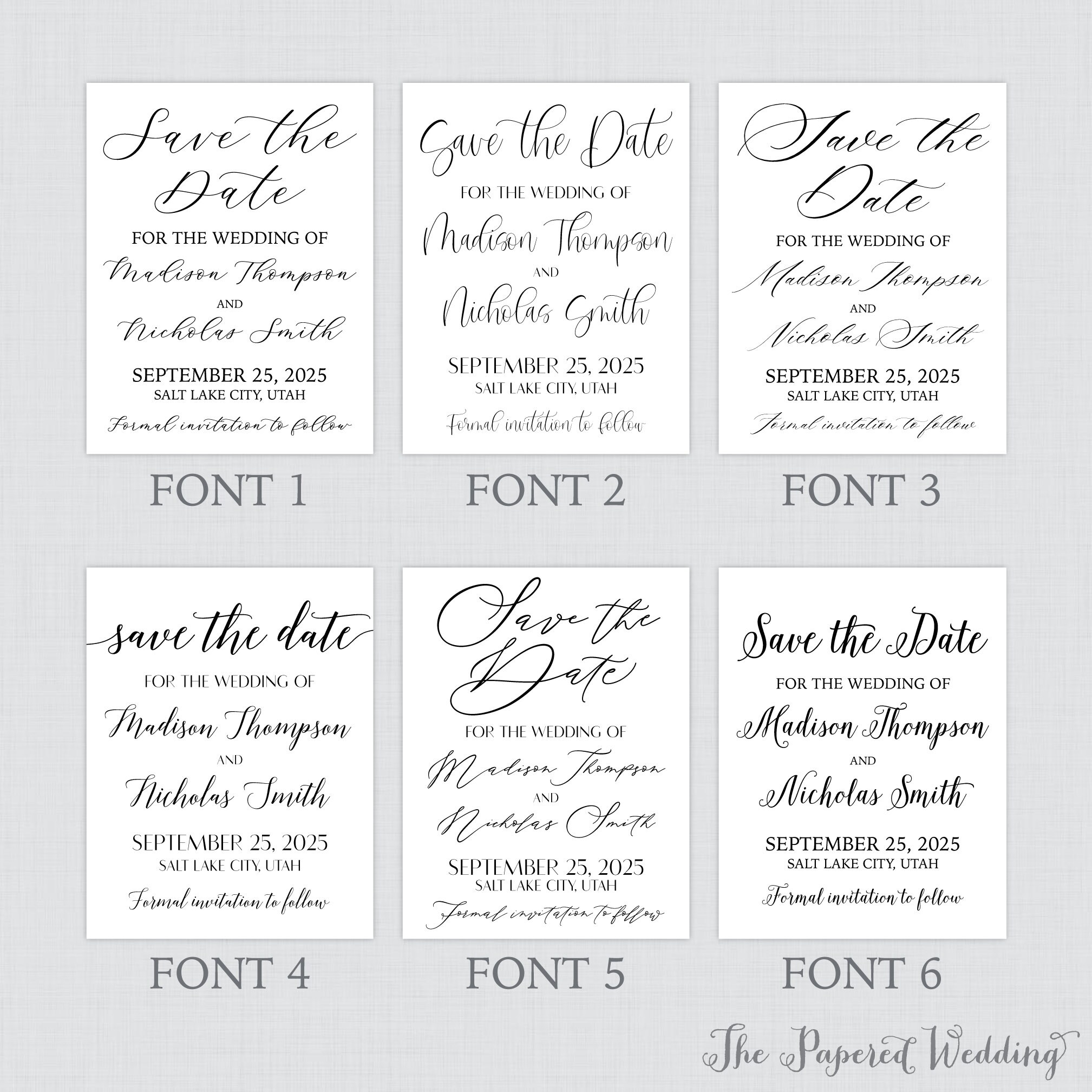 Printable OR Printed Save the Date Postcards With Custom - Etsy