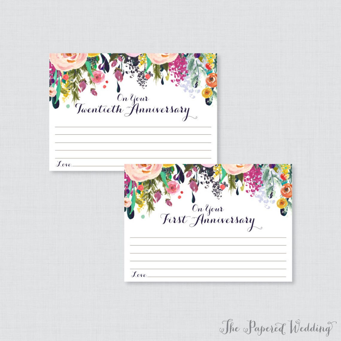 Printable Wedding Time Capsule Activity Floral Advice for | Etsy