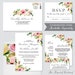 Printable OR Printed Photo Save the Date Cards Pink and - Etsy