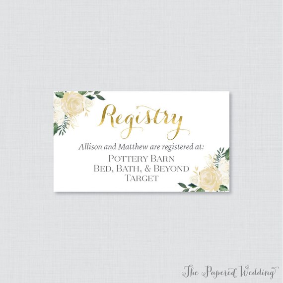 printable or printed wedding