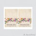 Printable Wedding Party Thank You Cards Floral Thank You for - Etsy